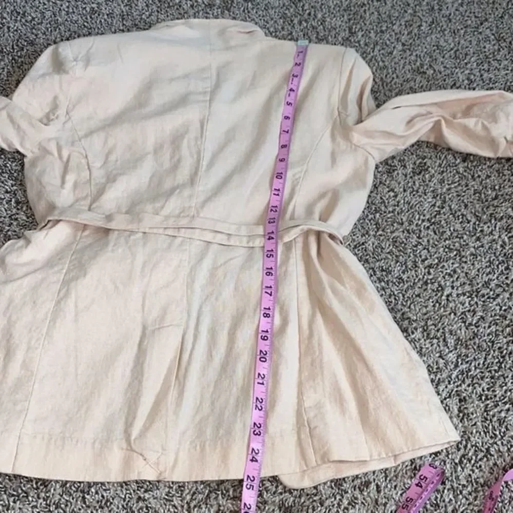 Free people women’s‎ small flared sleeved linen blazer